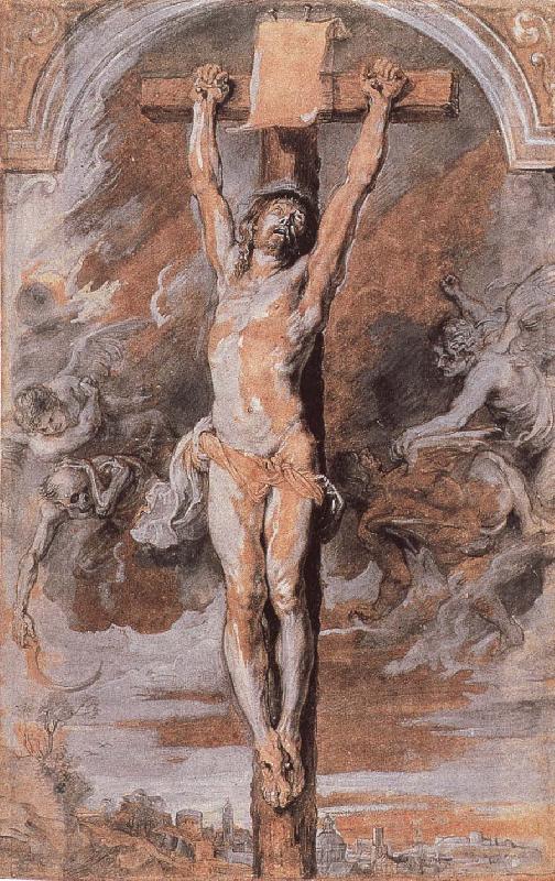 Peter Paul Rubens Jesus  on the cross Spain oil painting art